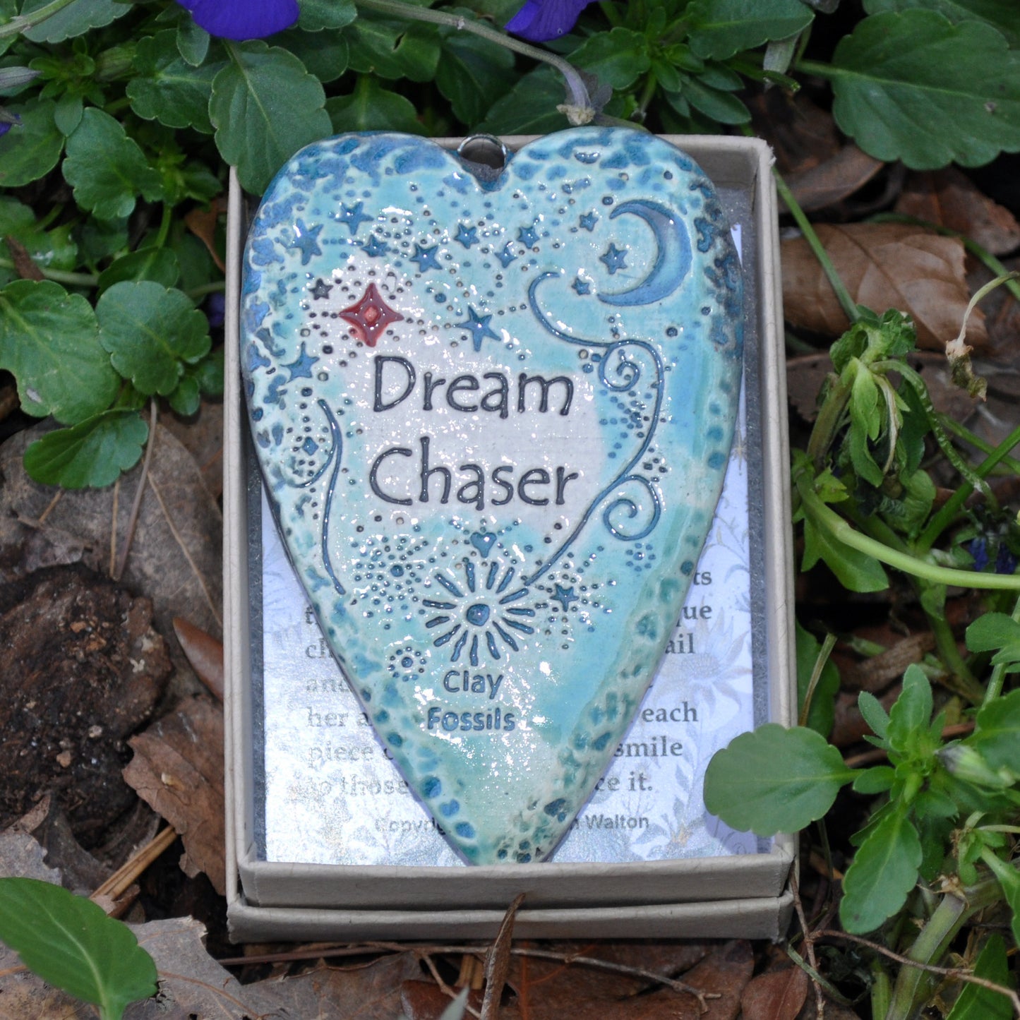 Clay Fossil Ornament, Dream Chaser